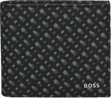 BOSS Black Wallet 'Byron' in Black: front