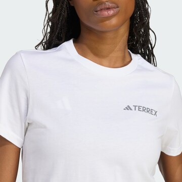 ADIDAS TERREX Functioneel shirt in Wit