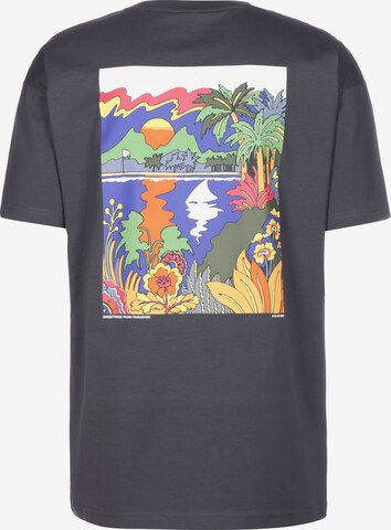 T-Shirt 'Paradise' K1X en gris