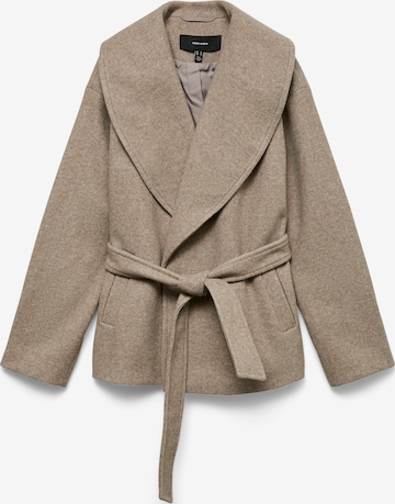 VERO MODA Overgangsfrakke 'VMANNE BERGEN' i brun: forside