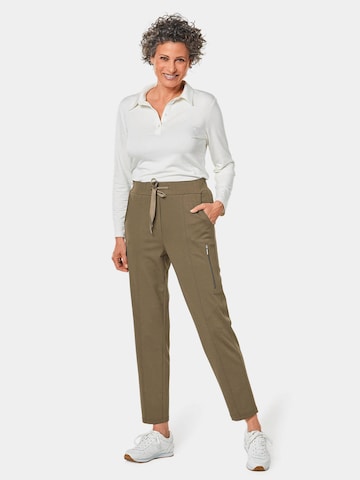 Coupe slim Pantalon Goldner en vert