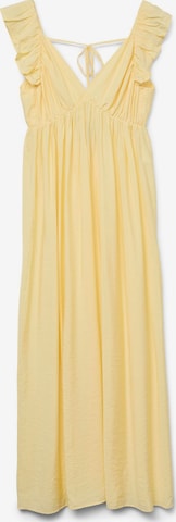 Robe 'VMMJosie' Vero Moda Maternity en jaune : devant