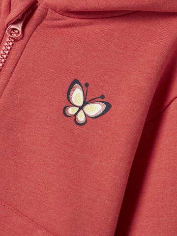 NAME IT Sweat jacket in Red