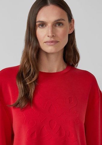 s.Oliver Sweatshirt in Rood