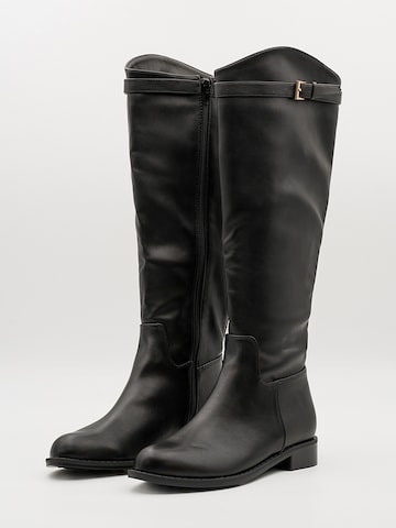 BUONAROTTI Cowboylaarzen in Zwart: voorkant