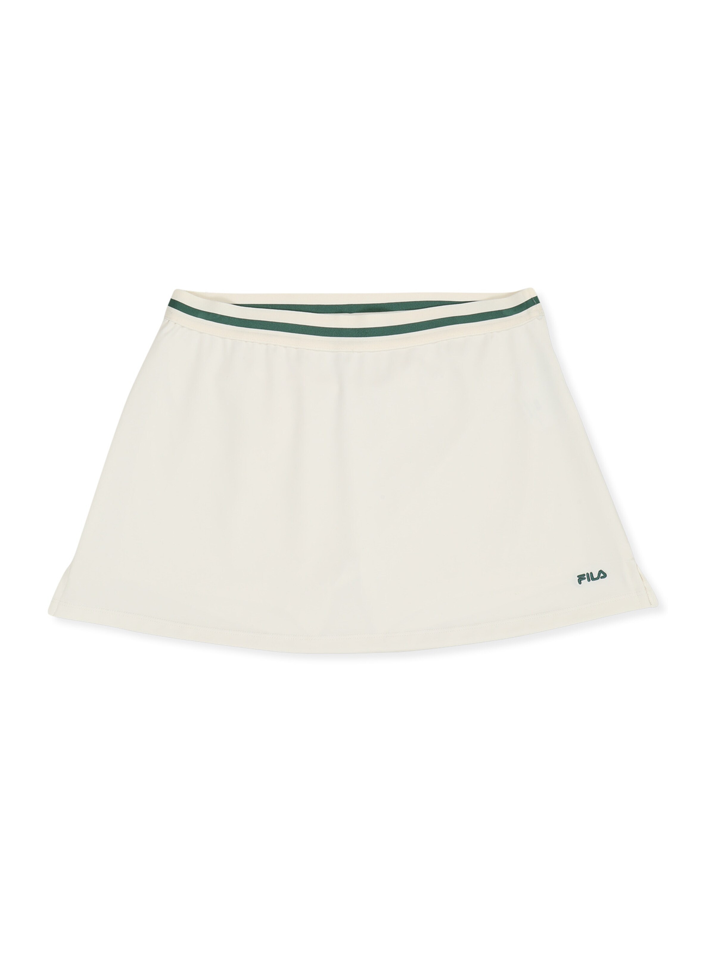 FILA - Falda 'LUNATA fitted graphic taped tennis skort' en blanco