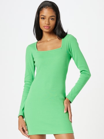 Nasty Gal Jurk in Groen: voorkant