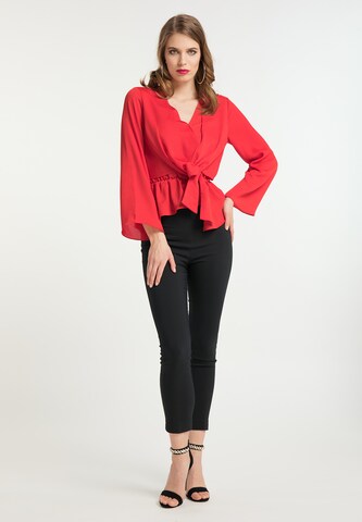 faina Blouse in Rood