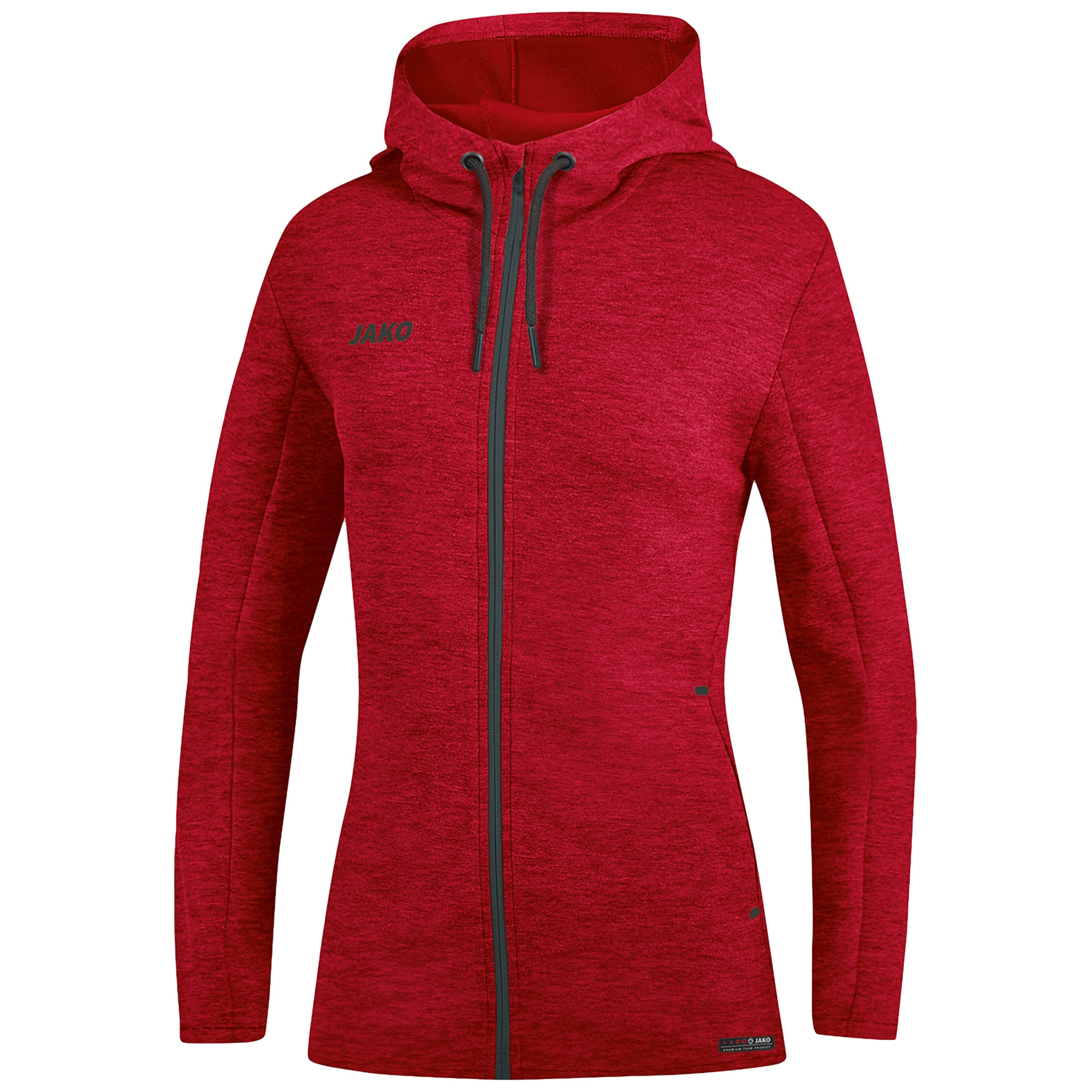 JAKO Sportjacke in Rot: Vorderseite