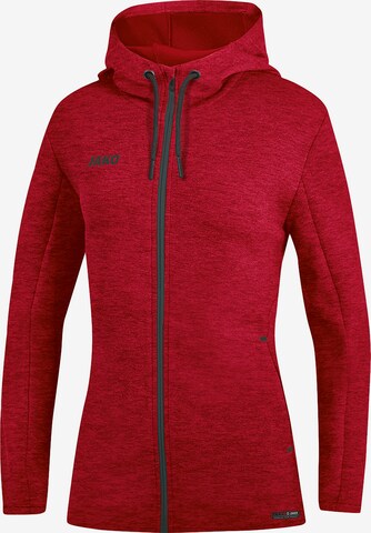 Veste de sport JAKO en rouge : devant