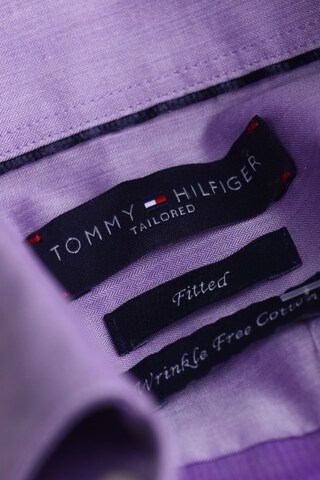 Tommy Hilfiger Tailored Hemd M in Lila