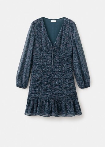 MANGO TEEN Dress 'Elf' in Blue