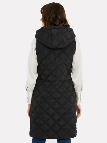 Threadbare Vest 'Maggie' in Black