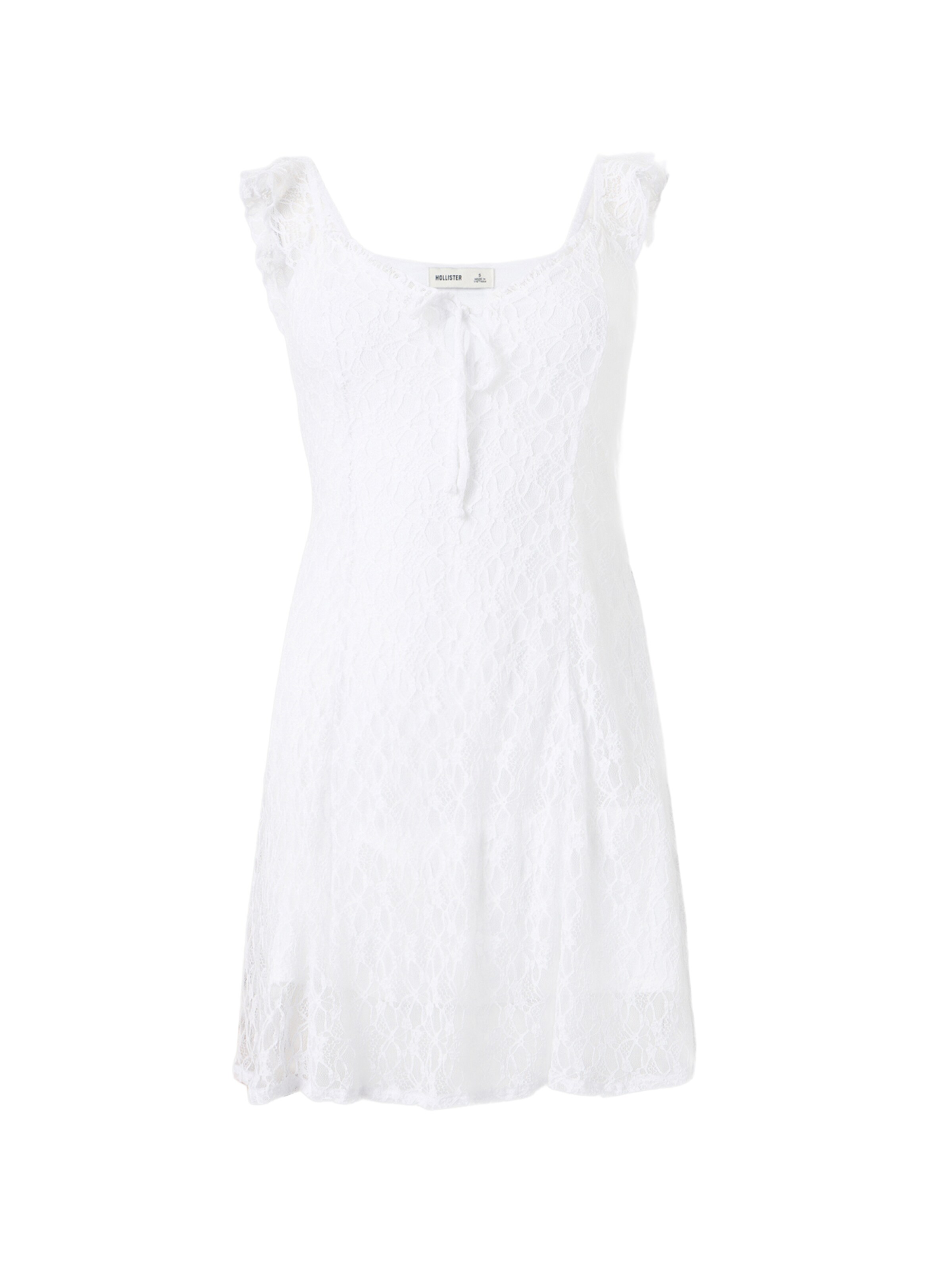 HOLLISTER Сарафан в Белый: спереди