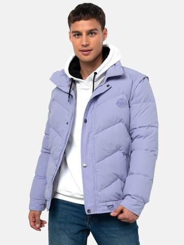 elho Winter Jacket 'ARKTIS' in Purple: front