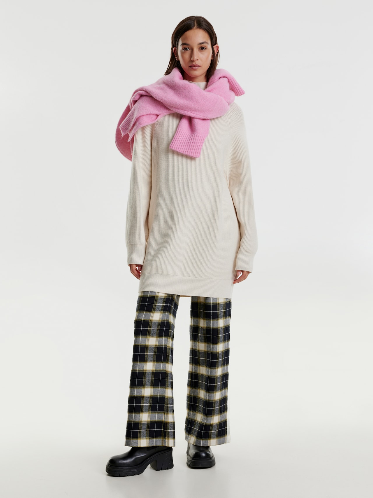 EDITED Produkte Kleid 'Invidia' weiß