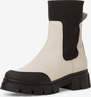 TAMARIS Chelsea Boots i beige: forside