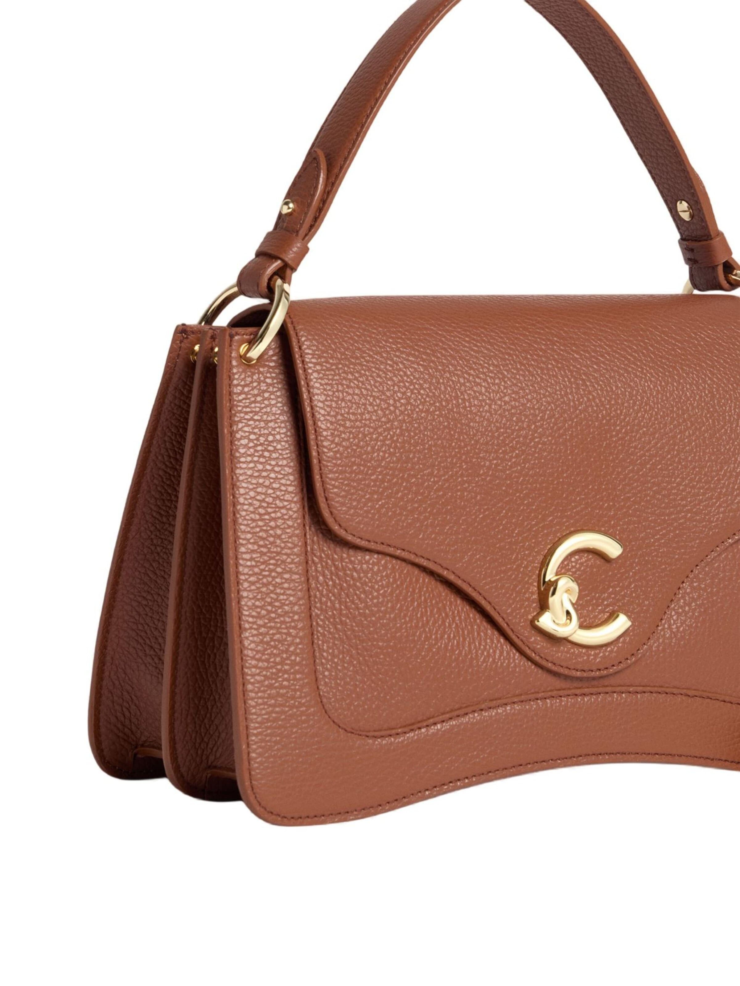 Borsa a mano 'COCCINELLE C-Me S26 1' di Coccinelle in marrone
