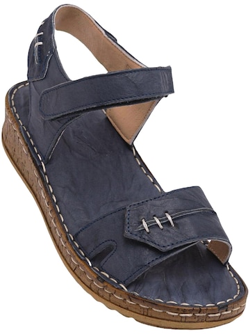 Limoya Sandaal 'Leone' in Blauw: voorkant