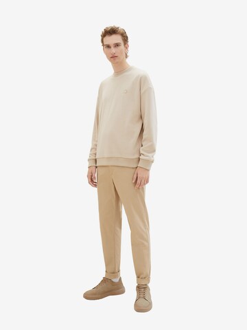 Regular Pantalon chino TOM TAILOR DENIM en beige