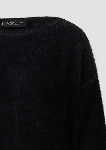 s.Oliver BLACK LABEL Pullover in Schwarz