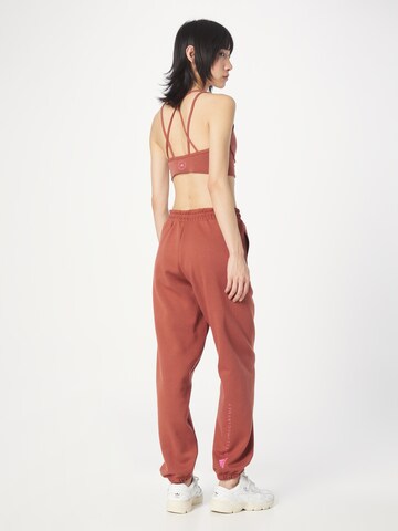 Effilé Pantalon de sport ADIDAS BY STELLA MCCARTNEY en marron