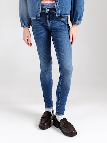 QS Skinny Jeans 'Sadie' in Blau: Vorderseite
