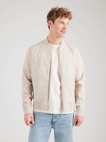 BOSS Overgangsjakke 'Skiles 100' i beige: forside