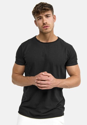 INDICODE JEANS Shirt 'Willbur' in Schwarz