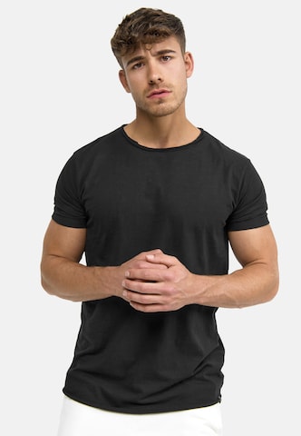 T-Shirt 'Willbur' INDICODE JEANS en noir