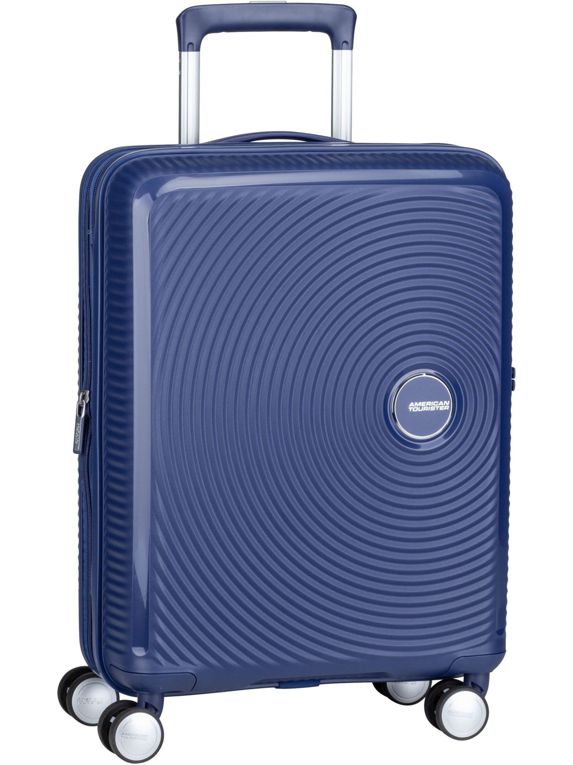American Tourister Trolley 'SoundBox' in Blauw: voorkant