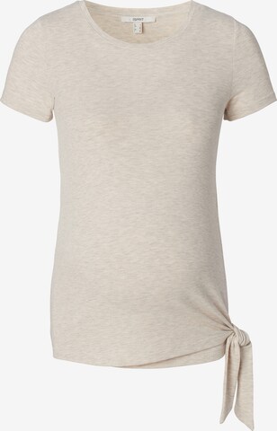 T-shirt Esprit Maternity en beige : devant