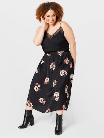 ABOUT YOU Curvy - Saia 'Ginny' em preto