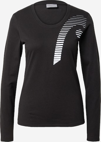 HEAD Performance Shirt 'LINDA' in Black: front