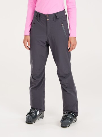 PROTEST Regular Sportbroek 'CINNAMON' in Grijs