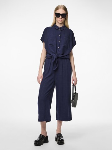 PIECES Blouse 'PCVinsty' in Blauw