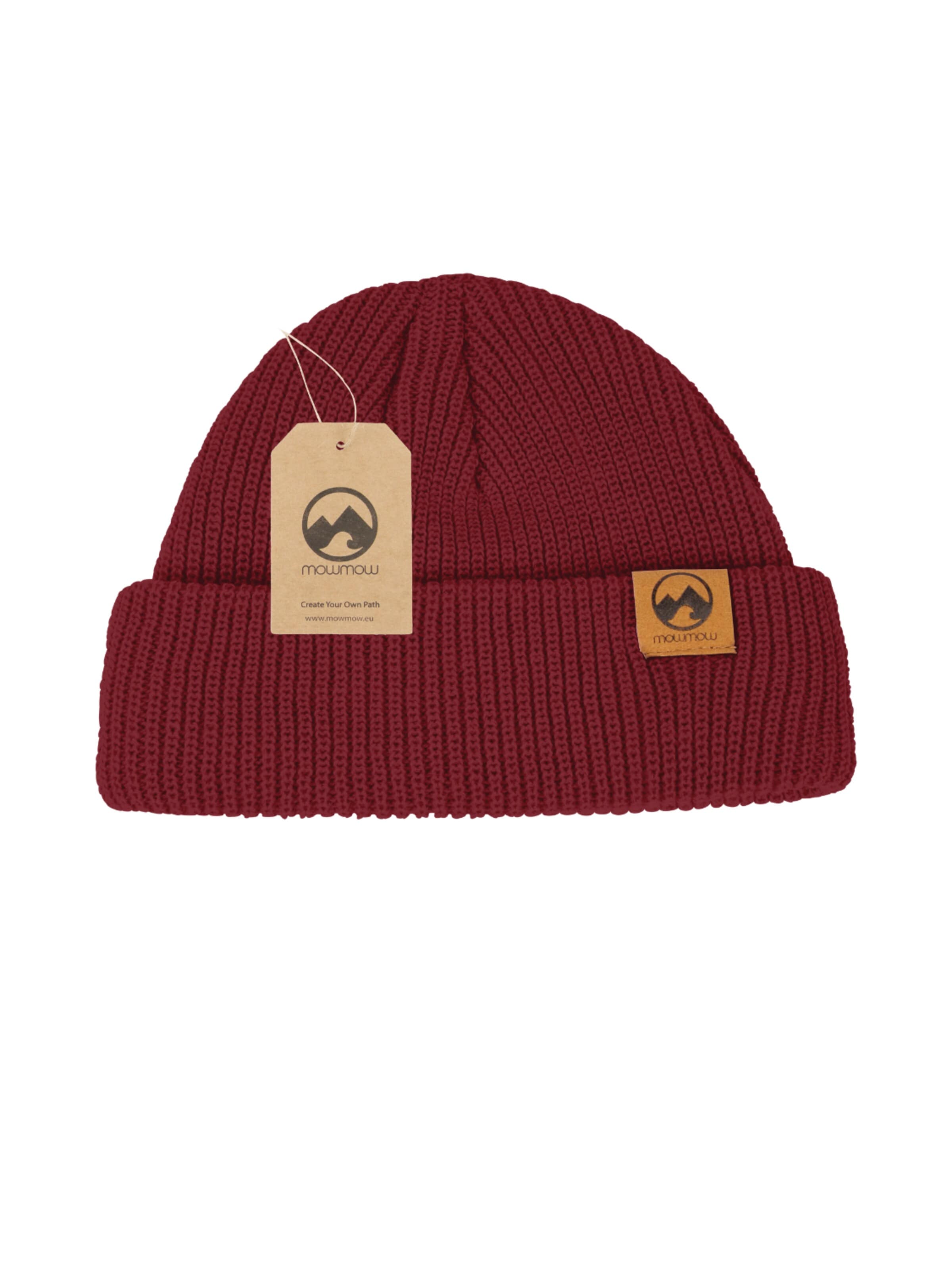 Bonnet 'MowMow Hat - Fisherman - Beanie - Men - Women' Mowmow en rouge