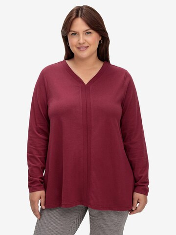 SHEEGO Shirt in Rood: voorkant