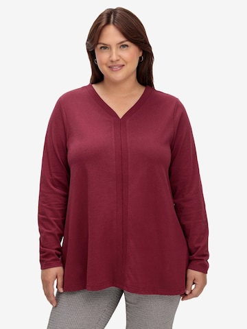 SHEEGO Shirt in Rood: voorkant