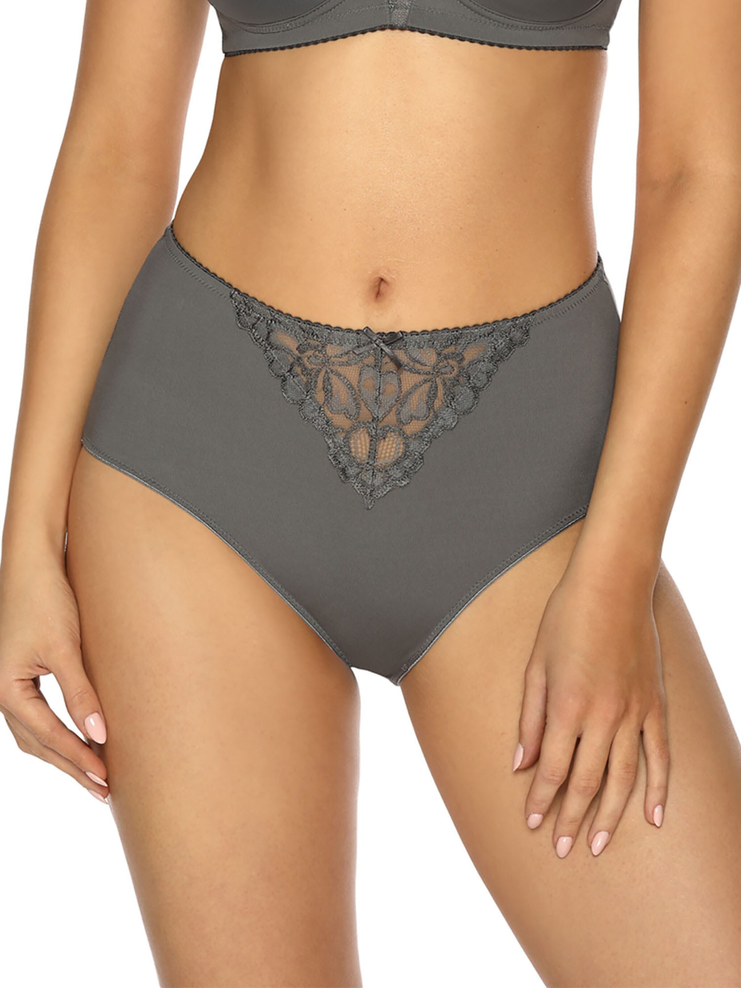 VIANIA Slip 'Helga'‌‌‌‌‌ in Grau: Vorderseite