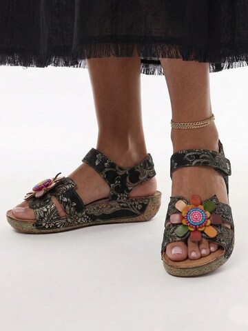Maciejka Sandalen met riem 'K7418-01/00-1' in Geel