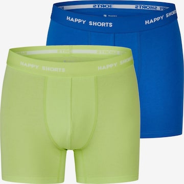 Happy Shorts Unterhose in Blau: Vorderseite