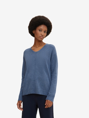 TOM TAILOR Pullover in Blau