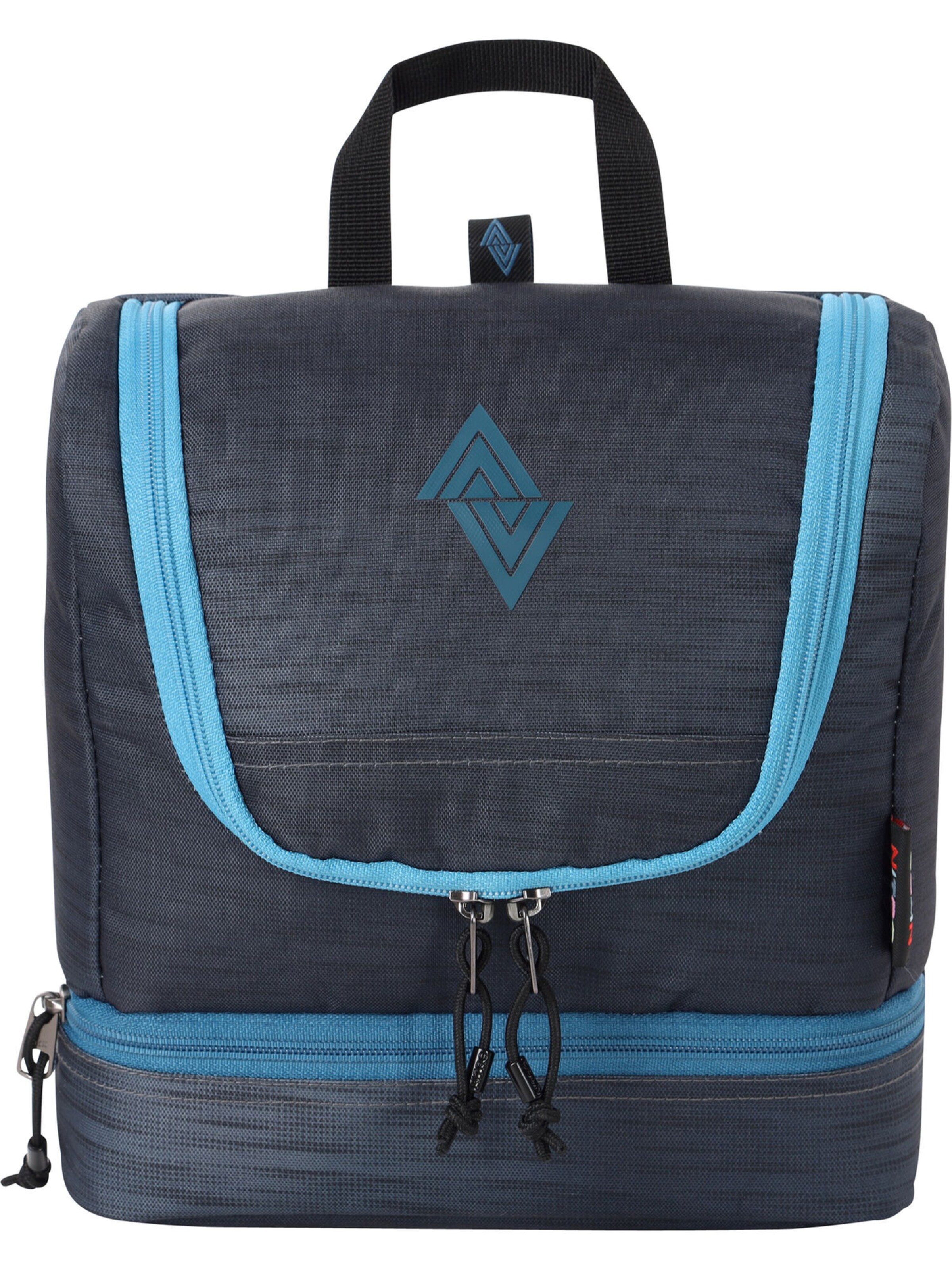 Trousses de toilette NITRO en bleu : devant