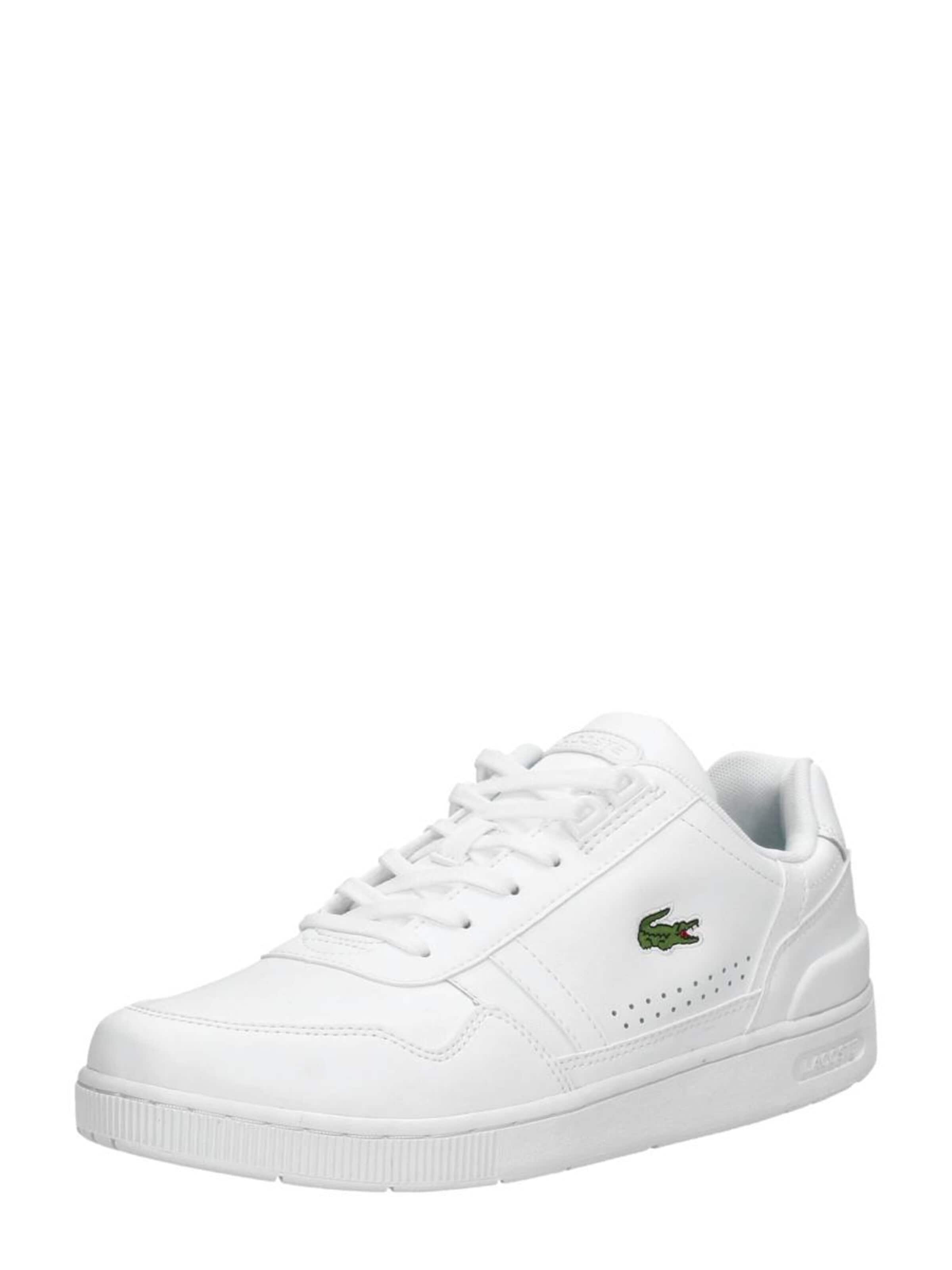 LACOSTE Sneaker low 'T-Clip'‌‌‌‌‌ in Weiß: Vorderseite