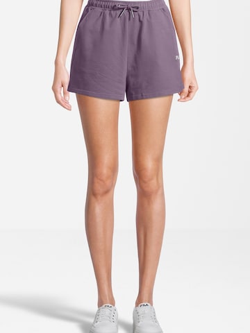 FILA Regular Shorts 'BRANDENBURG' in Lila: predná strana