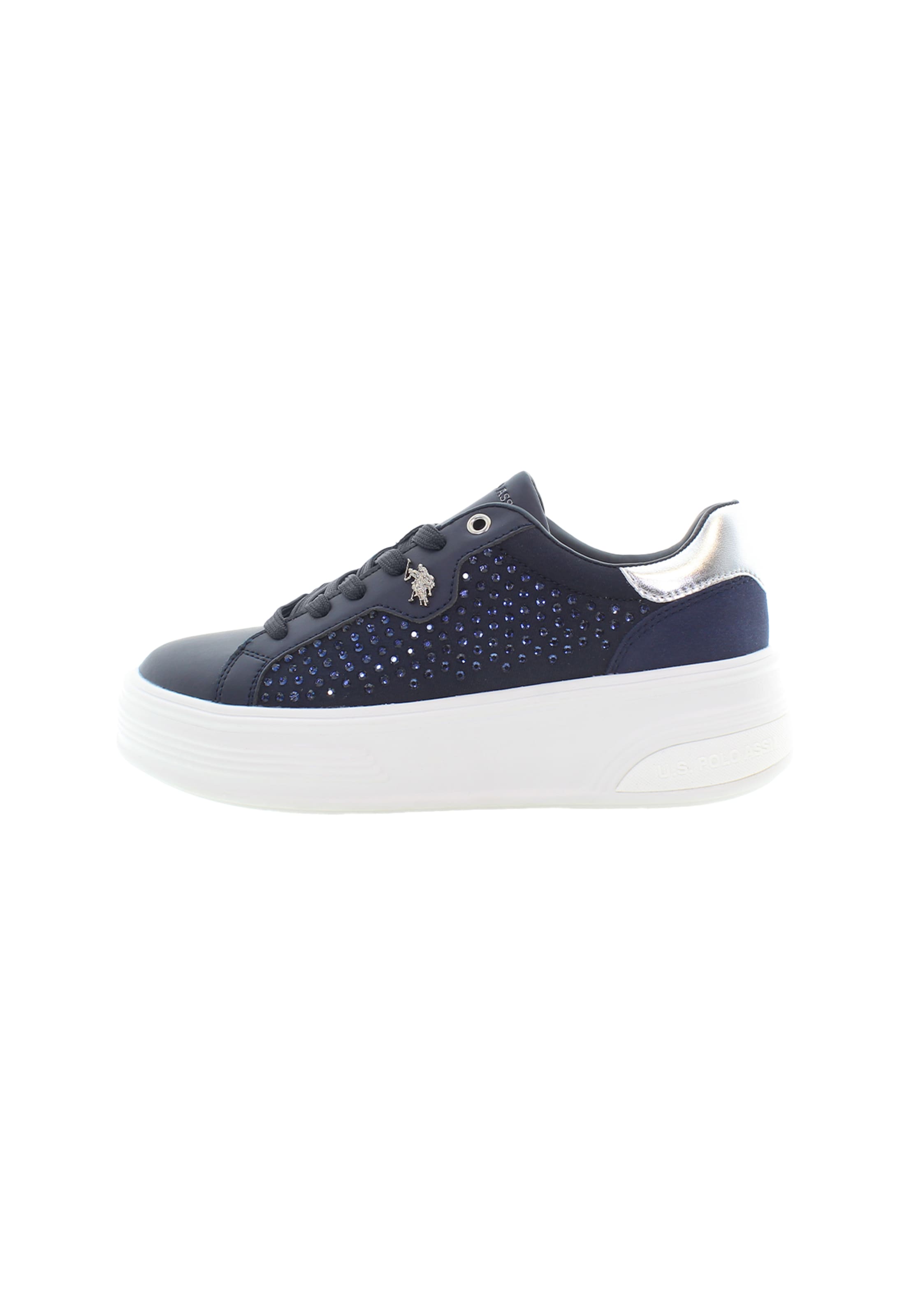 Sneaker bassa di U.S. POLO ASSN. in blu: frontale
