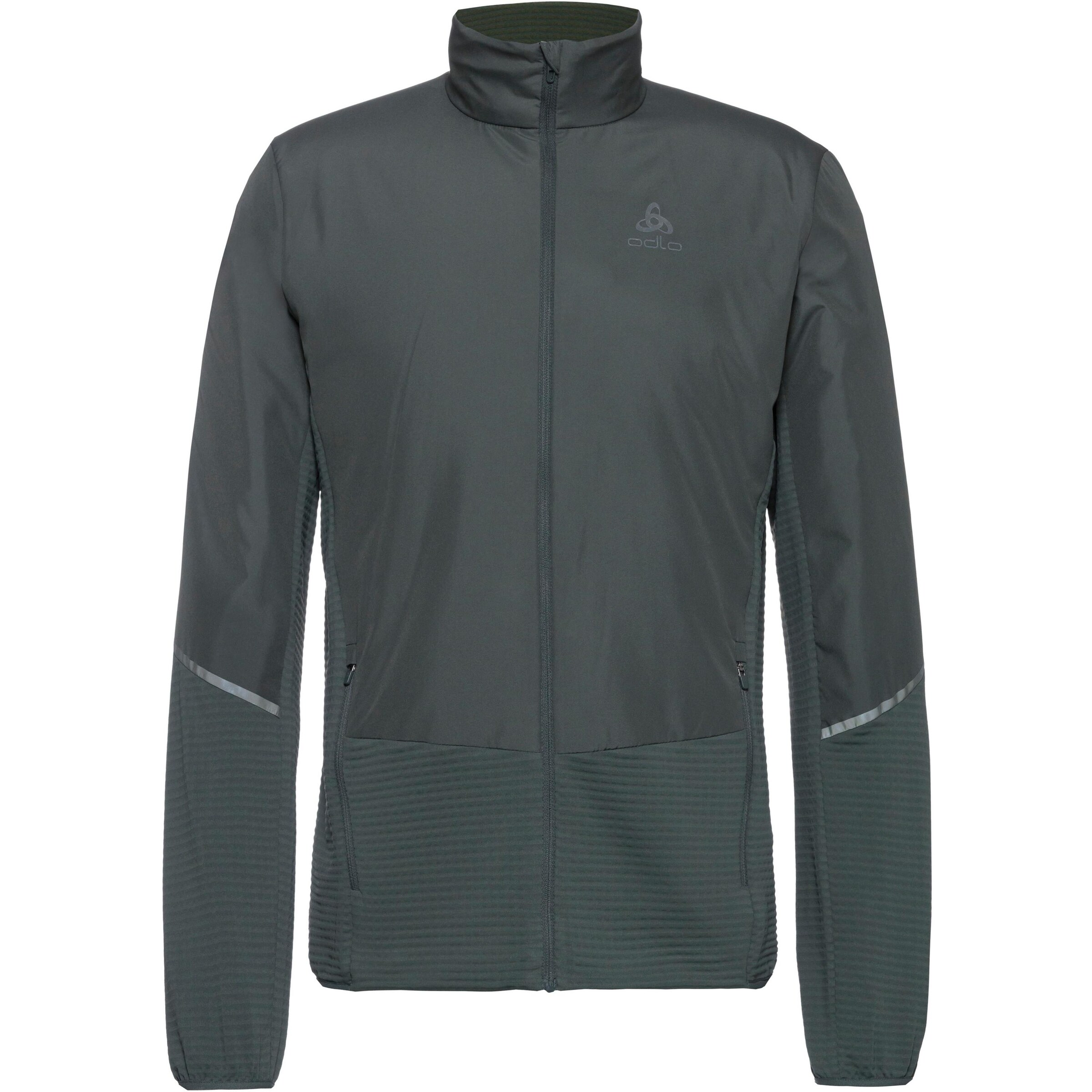 ODLO Athletic Jacket 'Essential Insulator' in Grey: front