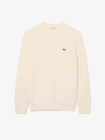 LACOSTE Sweatshirt 'Basic' in Beige