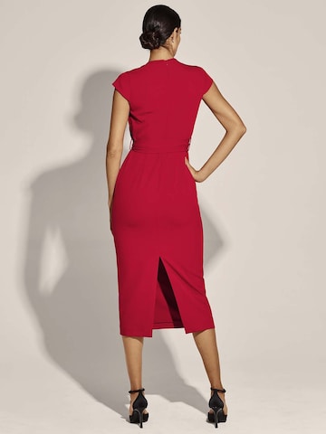 Robe MADELEINE en rouge